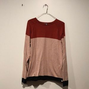 Analog Striped Colorblock Sweater